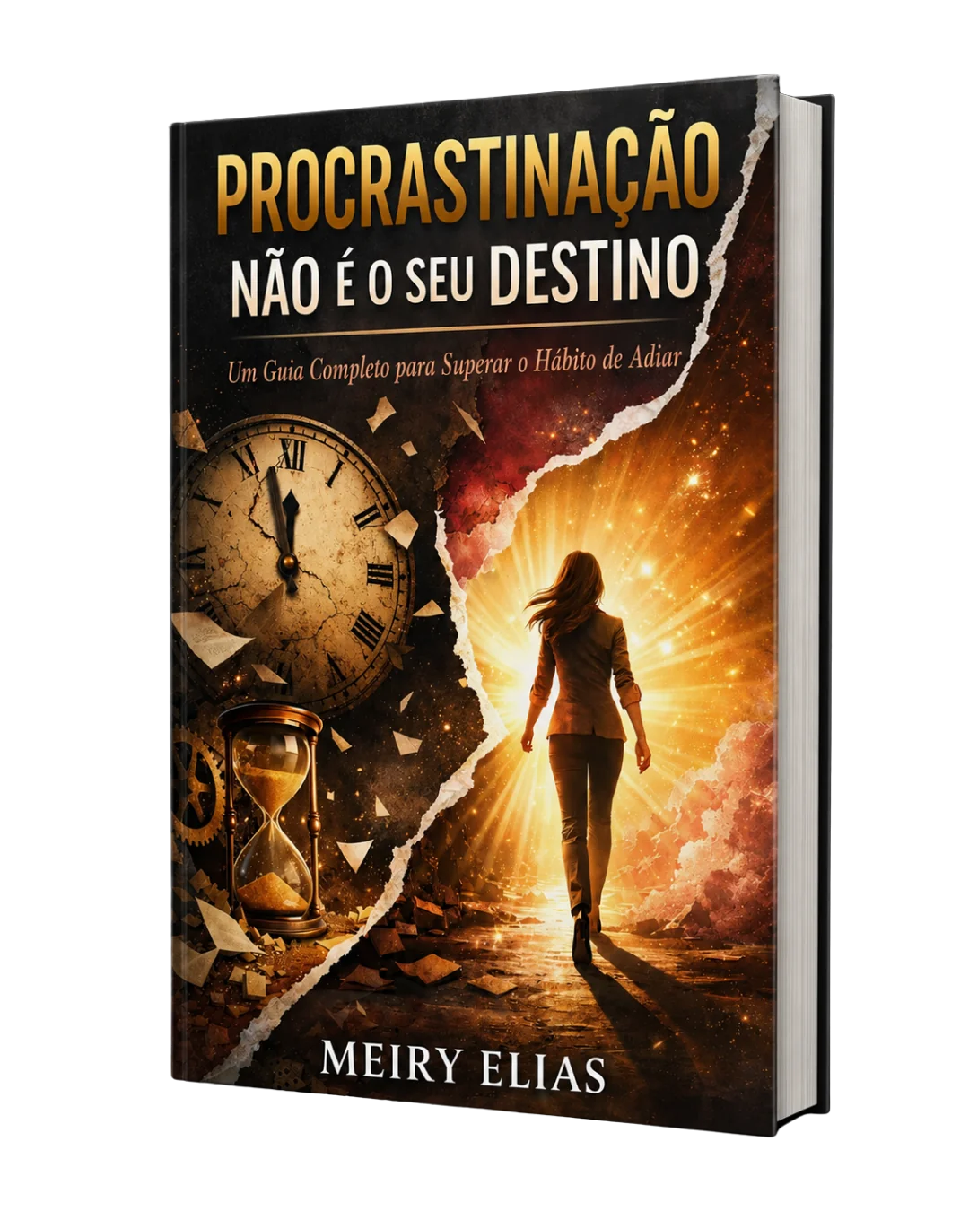 Capa do ebook Procrastinação Não é o Seu Destino